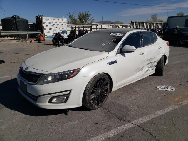 KIA OPTIMA SX 2015 with VIN 5XXGR4A66FG438771 - Photo from auction