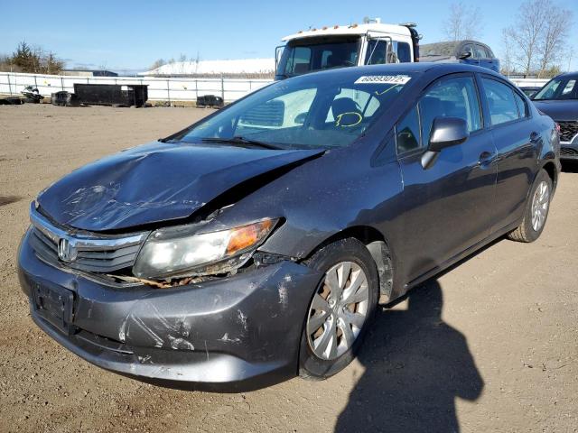 Photo 2 from auction – 2012 HONDA CIVIC LX with VIN 19XFB2F59CE005051