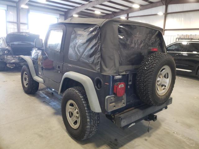 Photo 3 from auction – 2006 JEEP WRANGLER X with VIN 1J4FA39S76P750681