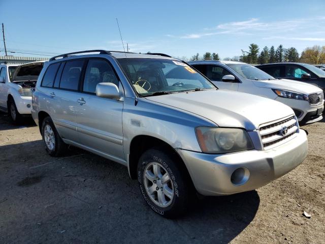 TOYOTA HIGHLANDER 2001 with VIN JTEHF21A210026648 - Photo from auction