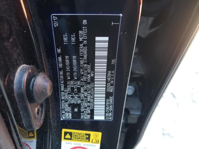 Photo 10 from auction – 2018 TOYOTA HIGHLANDER with VIN 5TDZZRFH5JS247303