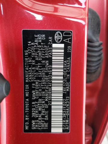 Photo 10 from auction – 2015 TOYOTA COROLLA L with VIN 2T1BURHE4FC321619