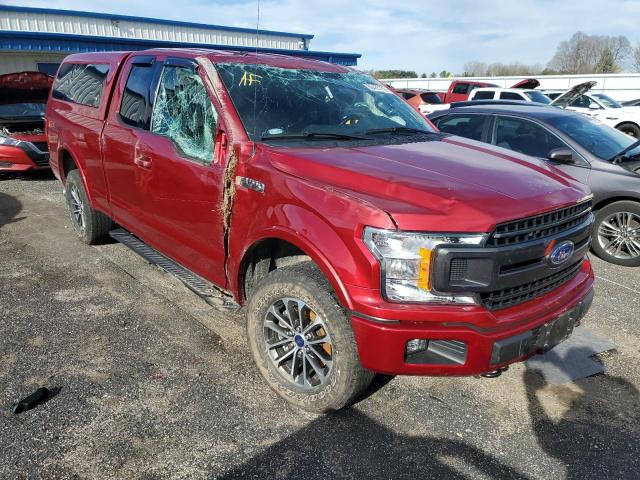 FORD F150 SUPER 2019 with VIN 1FTFX1E53KKF33368 - Photo from auction