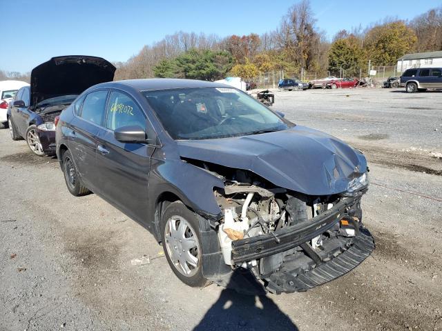 NISSAN SENTRA S 2016 with VIN 3N1AB7AP5GL678245 - Photo from auction