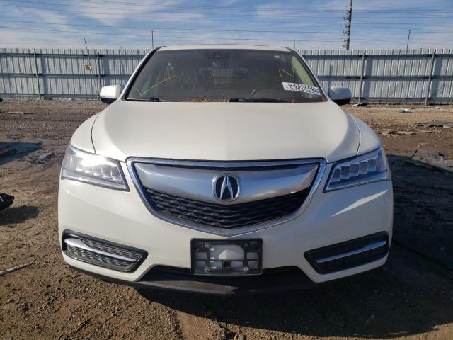 Photo 5 from auction – 2016 ACURA MDX TECHNO with VIN 5FRYD4H42GB050575