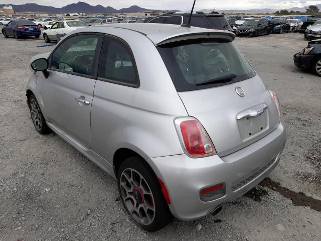 Photo 3 from auction – 2012 FIAT 500 SPORT with VIN 3C3CFFBR9CT113192