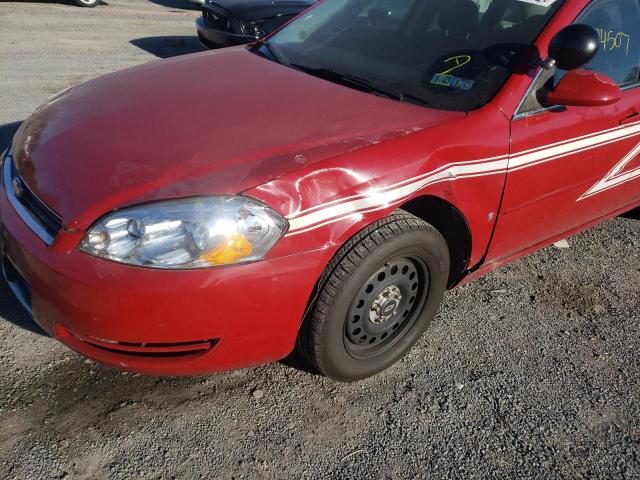 Photo 9 from auction – 2008 CHEVROLET IMPALA POL with VIN 2G1WS553089276368