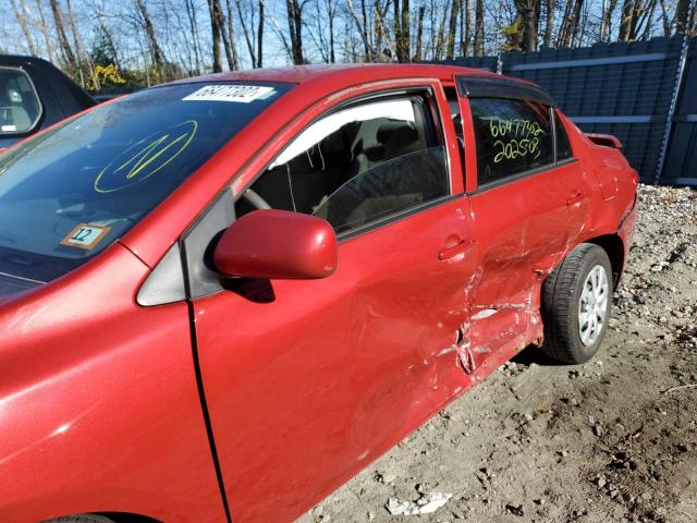 Photo 9 from auction – 2009 TOYOTA COROLLA BA with VIN 1NXBU40E89Z063851