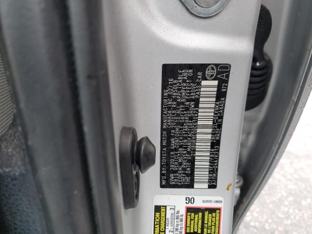 Photo 10 from auction – 2016 TOYOTA COROLLA L with VIN 2T1BURHE0GC610479