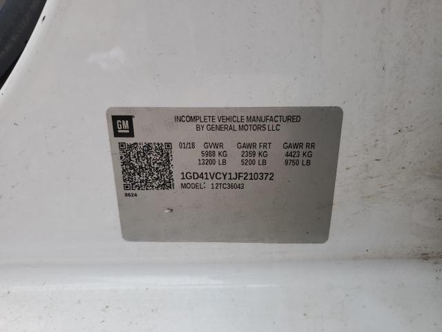Photo 10 from auction – 2018 GMC SIERRA C35 with VIN 1GD41VCY1JF210372