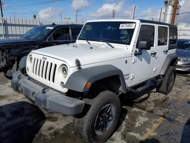 Photo 2 from auction – 2017 JEEP WRANGLER U with VIN 1C4BJWDG8HL683365