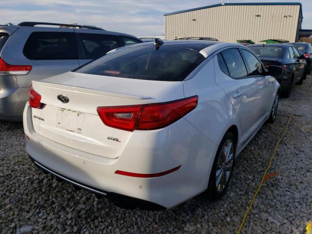 Photo 4 from auction – 2014 KIA OPTIMA SX with VIN 5XXGR4A6XEG279252