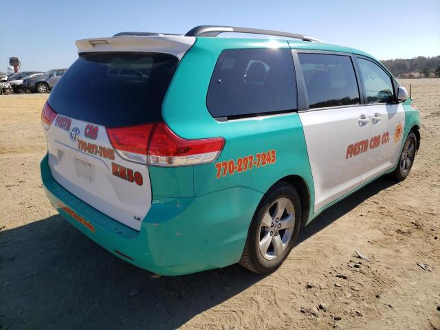 Photo 4 from auction – 2012 TOYOTA SIENNA with VIN 5TDKK3DC0CS177917