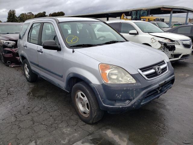 HONDA CR-V LX 2002 with VIN JHLRD68402C014619 - Photo from auction