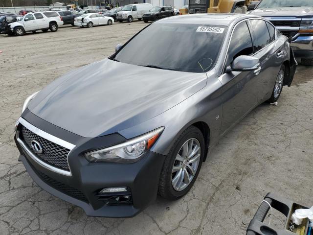 Photo 2 from auction – 2015 INFINITI Q50 BASE with VIN JN1BV7AR0FM410799
