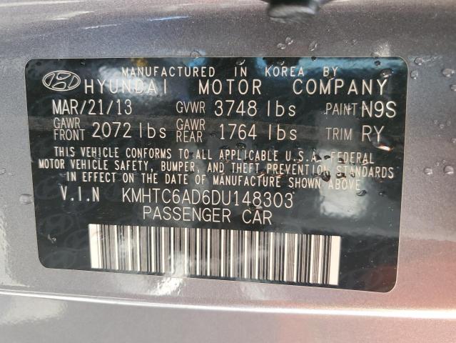 Photo 10 from auction – 2013 HYUNDAI VELOSTER with VIN KMHTC6AD6DU148303
