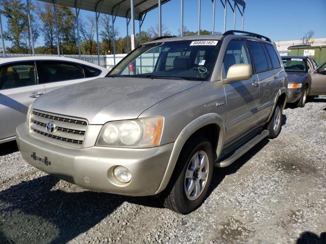 Photo 2 from auction – 2002 TOYOTA HIGHLANDER with VIN JTEGF21A320055279