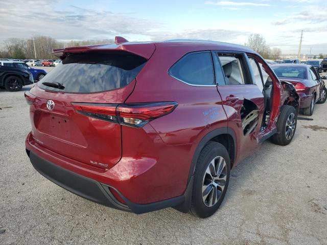 Photo 4 from auction – 2020 TOYOTA HIGHLANDER with VIN 5TDHZRBH0LS053539