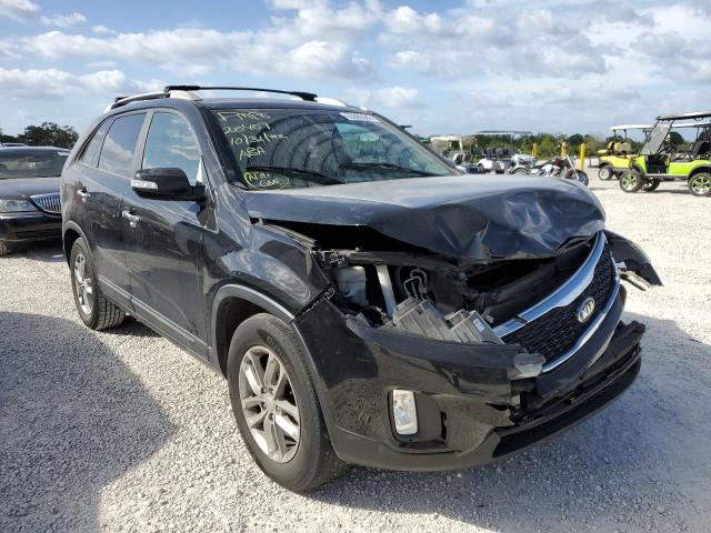 KIA SORENTO LX 2015 with VIN 5XYKT4A67FG588296 - Photo from auction