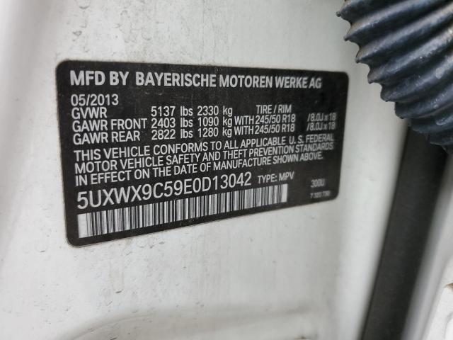 Photo 10 from auction – 2014 BMW X3 XDRIVE2 with VIN 5UXWX9C59E0D13042