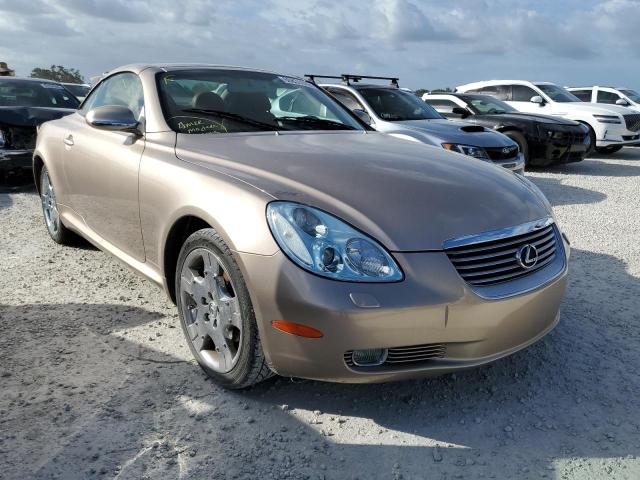LEXUS SC 430 2004 with VIN JTHFN48Y440055729 - Photo from auction