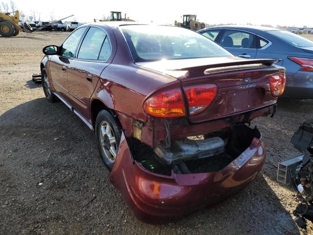 Photo 3 from auction – 2002 OLDSMOBILE ALERO with VIN 1G3NL52F22C219832