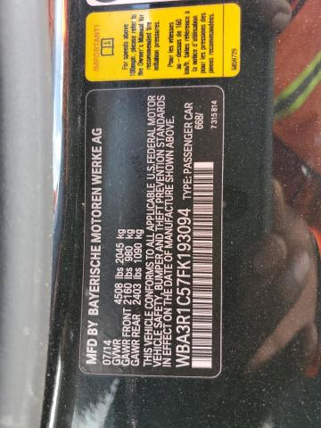 Photo 10 from auction – 2015 BMW 435 I with VIN WBA3R1C57FK193094
