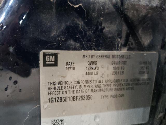 Photo 10 from auction – 2011 CHEVROLET MALIBU LS with VIN 1G1ZB5E10BF263050