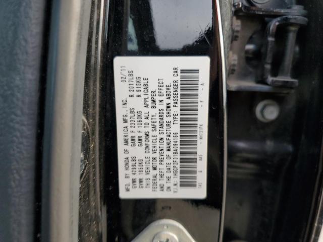 Photo 13 from auction – 2011 HONDA ACCORD LX with VIN 1HGCP2F31BA094166