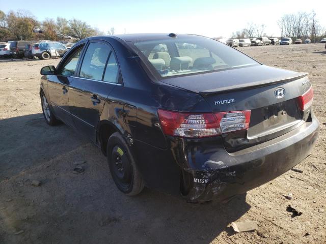 Photo 3 from auction – 2008 HYUNDAI SONATA SE with VIN 5NPEU46F38H373836