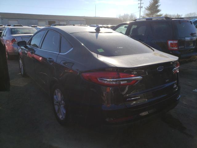 Photo 3 from auction – 2020 FORD FUSION SE with VIN 3FA6P0HDXLR246173