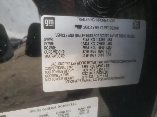 Photo 10 from auction – 2023 CHEVROLET SILVERADO with VIN 1GC4YREY1PF103268