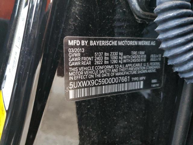 Photo 10 from auction – 2013 BMW X3 XDRIVE2 with VIN 5UXWX9C59D0D07661