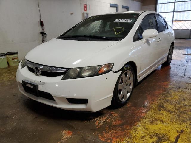 Photo 2 from auction – 2009 HONDA CIVIC LX with VIN 19XFA16549E021289
