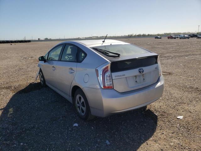 Photo 3 from auction – 2013 TOYOTA PRIUS with VIN JTDKN3DU0D5592386