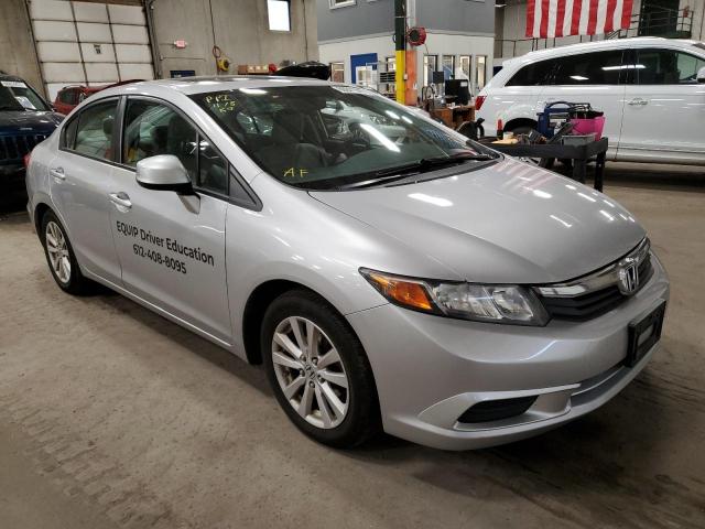 HONDA CIVIC EX 2012 with VIN 19XFB2F86CE073012 - Photo from auction