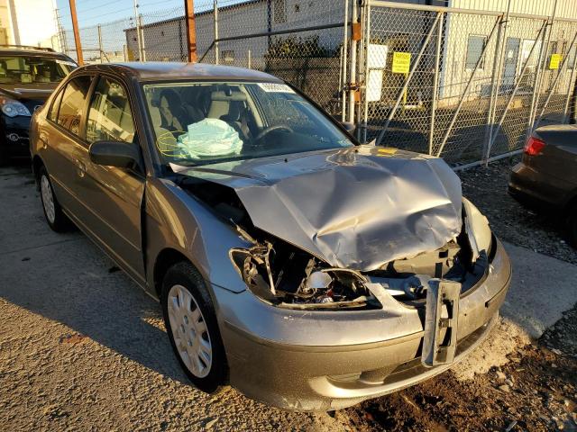 Photo 1 from auction – 2005 HONDA CIVIC LX with VIN 2HGES16625H537877
