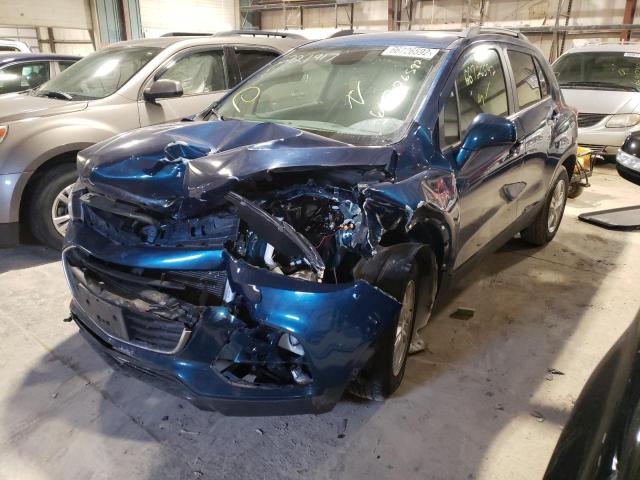 Photo 2 from auction – 2020 CHEVROLET TRAX 1LT with VIN 3GNCJLSB8LL330770