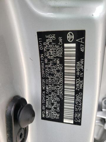 Photo 10 from auction – 2011 TOYOTA PRIUS with VIN JTDKN3DU3B0321901