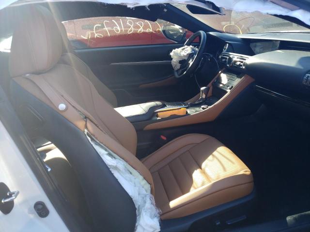 Photo 5 from auction – 2022 LEXUS RC 350 with VIN JTHDZ5BC3N5024992
