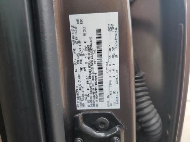 Photo 12 from auction – 2015 FORD F150 SUPER with VIN 1FTEW1CP3FKD95016