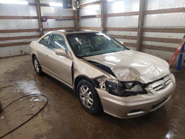 HONDA ACCORD EX 2002 with VIN 1HGCG225X2A019893 - Photo from auction