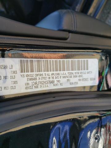 Photo 10 from auction – 2017 JEEP GRAND CHER with VIN 1C4RJFAG2HC676480