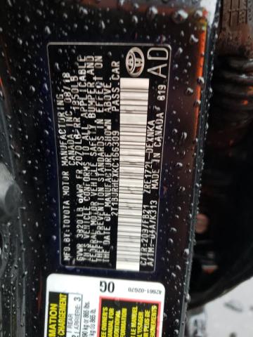 صورة رقم 10 من المزاد - 2019 TOYOTA COROLLA L مع VIN 2T1BURHEXKC166309