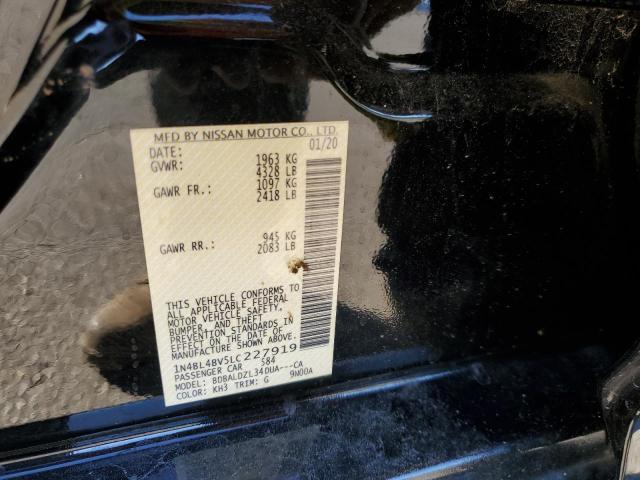 Photo 10 from auction – 2020 NISSAN ALTIMA S with VIN 1N4BL4BV5LC227919