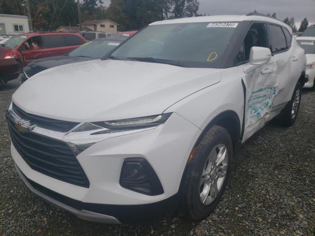 Photo 2 from auction – 2021 CHEVROLET BLAZER 2LT with VIN 3GNKBHRS1MS545846