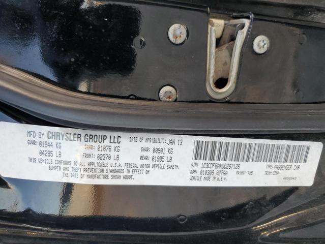 Photo 10 from auction – 2013 DODGE DART SXT with VIN 1C3CDFBAXDD267126