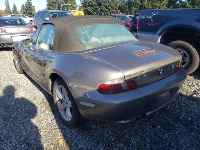 Photo 3 from auction – 2001 BMW Z3 2.5 with VIN WBACN33441LM04169