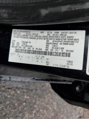 Photo 10 from auction – 2016 FORD FIESTA S with VIN 3FADP4TJ5GM186172