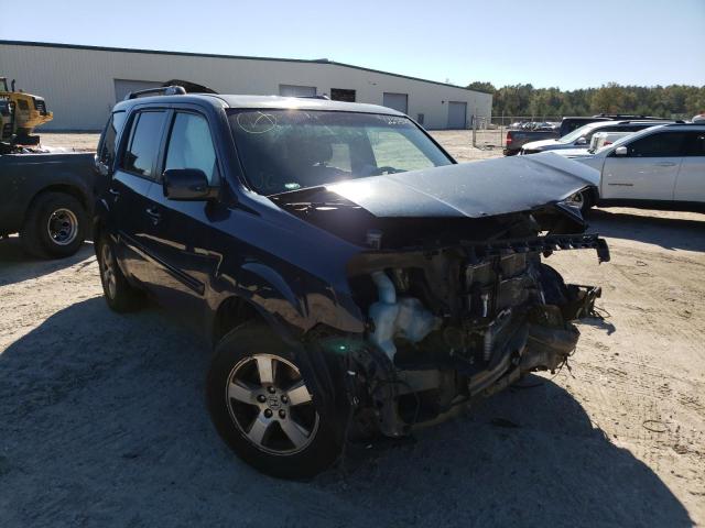 HONDA PILOT EXL 2011 with VIN 5FNYF4H55BB079615 - Photo from auction